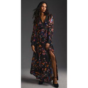 Anthropologie Maeve  Floral Maxi Dress